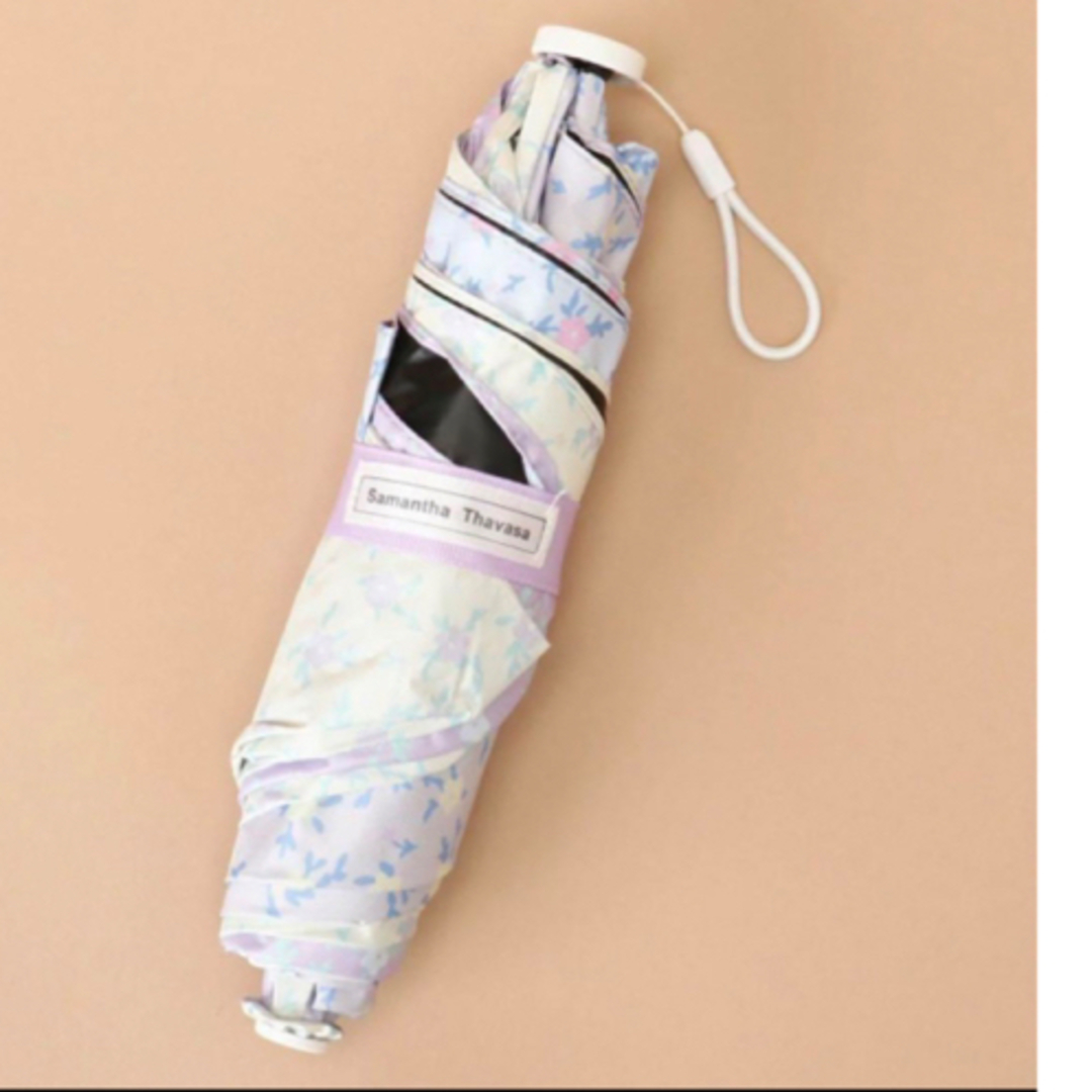 Samantha Thavasa(サマンサタバサ)のSamantha Thavasaオリジナルフラワー折り畳み傘(晴雨兼用) レディースのファッション小物(傘)の商品写真