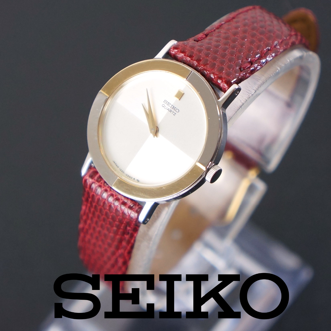 SEIKO   稼働美品SEIKO Socie レディース腕時計 新品ベルト 電池