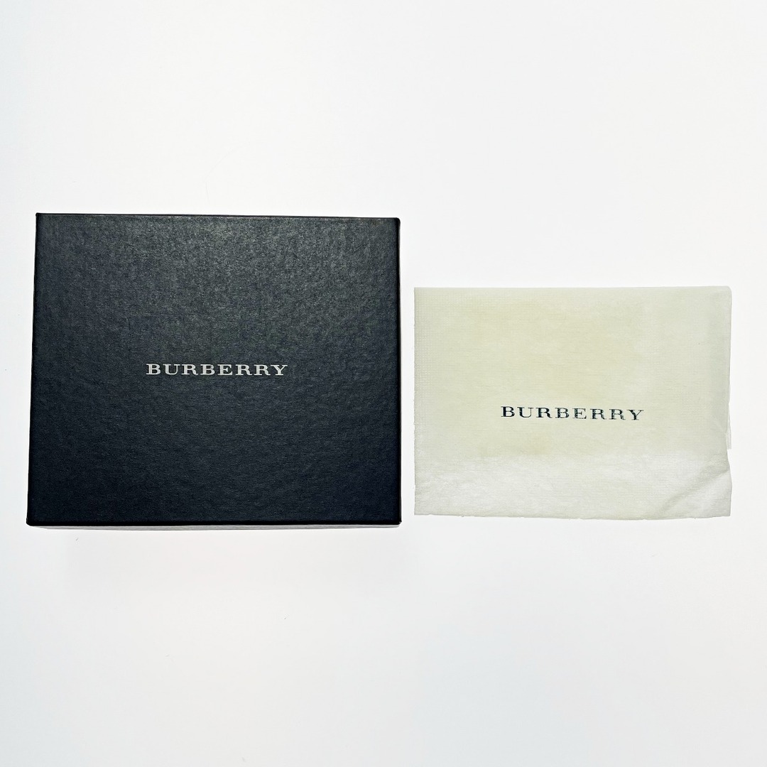 BURBERRY(バーバリー)の☆☆BURBERRY バーバリー Wホック財布 三つ折り財布 YT4608 バーガンディー レザー レディース ゴールド金具 レディースのファッション小物(財布)の商品写真