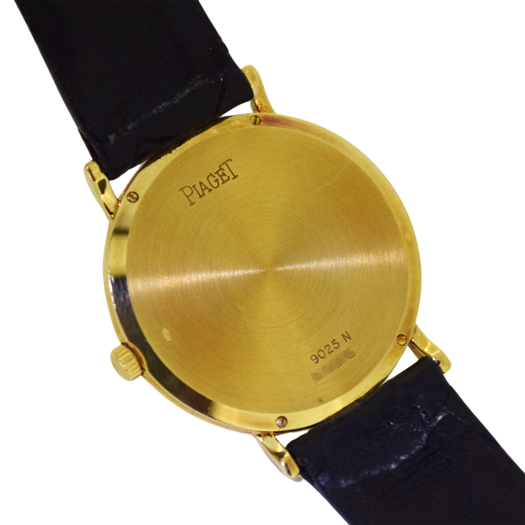 K18YG PIAGET ピアジェ  ラウンドウォッチ  9025N  メンズ 腕時計