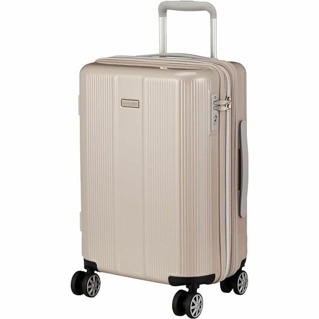 バッグ新品送料無料 「マリクレール 」スーツケース アイボリー 240-5000