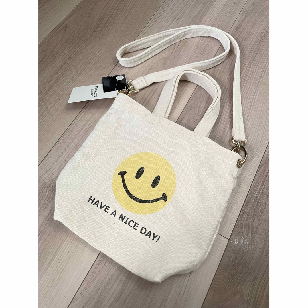 新品タグ付き　DeuxiemeClasse SMILEY FACEスマイルバッグレディース