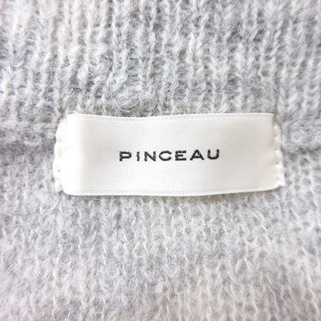 PINCEAU(パンソー)のパンソー Pinceau カーディガン ニット アルパカ 38 グレー /MN レディースのトップス(カーディガン)の商品写真