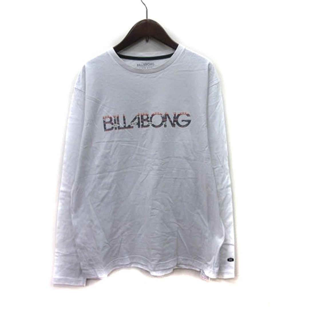 billabong(ビラボン)のビラボン  Tシャツ カットソー 長袖 L 白 ホワイト /YI メンズのトップス(Tシャツ/カットソー(七分/長袖))の商品写真