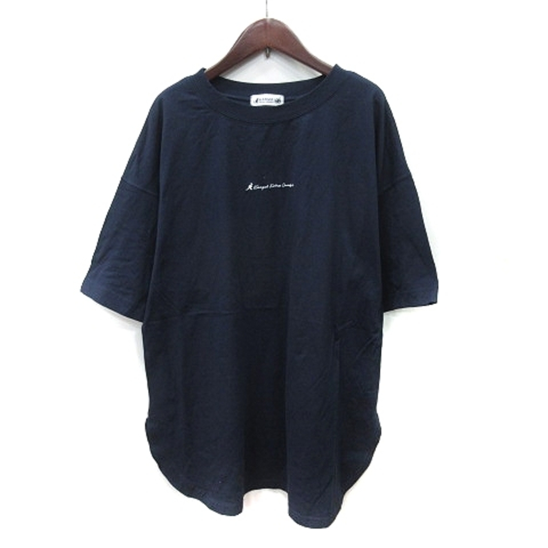 KANGOL(カンゴール)のカンゴール Tシャツ カットソー 半袖 M 紺 ネイビー /YI メンズのトップス(Tシャツ/カットソー(半袖/袖なし))の商品写真