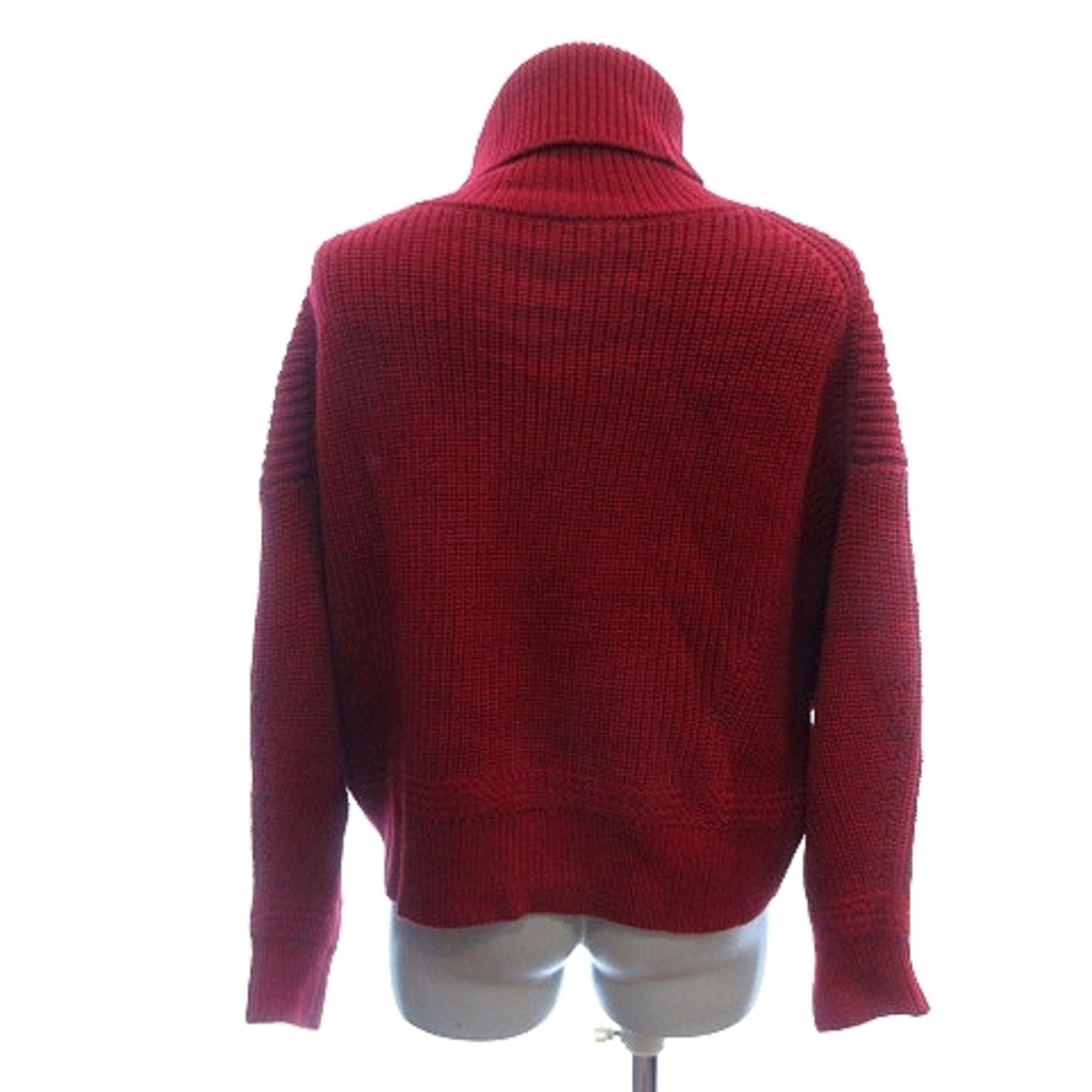 COCO DEAL(ココディール)のココディール ニットセーター タートルネック 長袖 2 赤 レッド /AU レディースのトップス(ニット/セーター)の商品写真