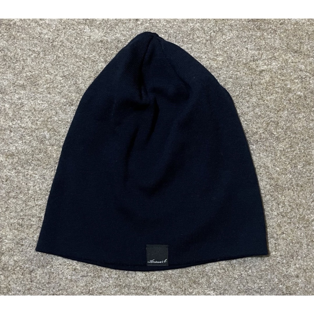 answer4 Beanie Cap ニットキャップ ビーニー ニット帽子 メンズの帽子(ニット帽/ビーニー)の商品写真