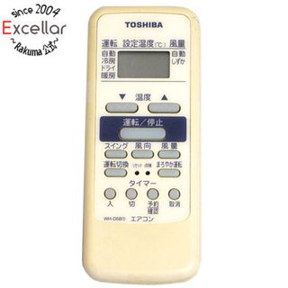 トウシバ(東芝)のTOSHIBA　エアコンリモコン WH-D6B1(その他)