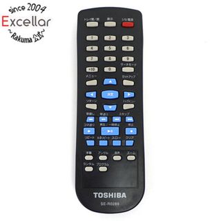 トウシバ(東芝)のTOSHIBA製　DVDプレーヤー用リモコン SE-R0289(79102304)(その他)