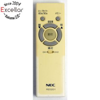 エヌイーシー(NEC)のNEC　LEDシーリングライト用リモコン　RE0201(その他)