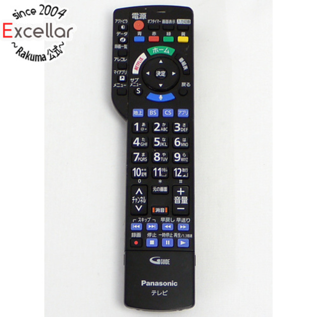 Panasonic(パナソニック)のPanasonic 液晶テレビ用リモコン N2QBYB000045 スマホ/家電/カメラのテレビ/映像機器(その他)の商品写真