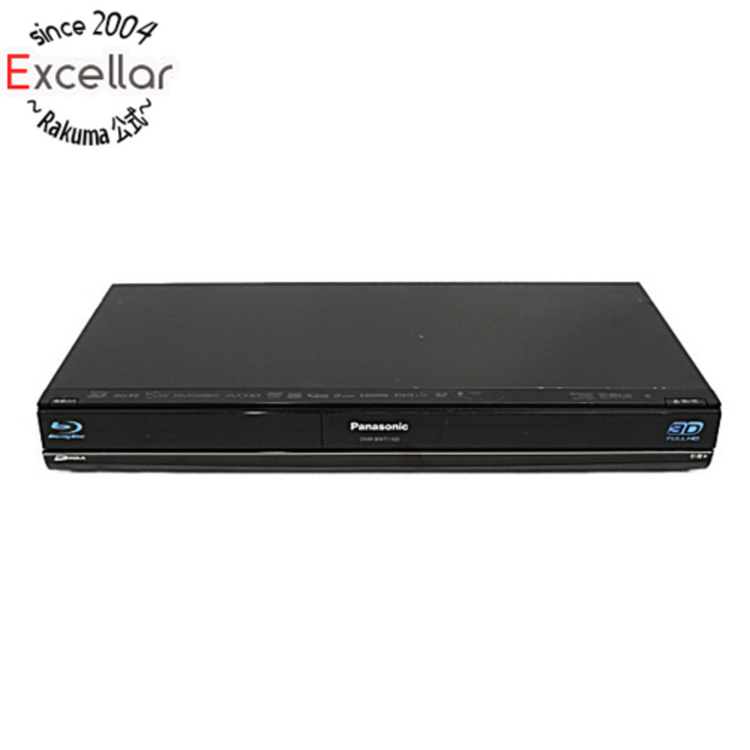 Panasonic ブルーレイディスクレコーダー DMR-BWT1100K リモコンなし-