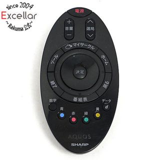 シャープ(SHARP)のSHARP製　液晶テレビ用リモコン　GA982WJSB　ブラック(その他)