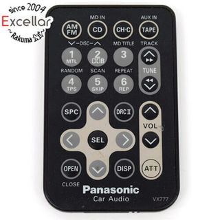 パナソニック(Panasonic)のPanasonic　カーオーディオ用リモコン　YEFX9991729(その他)