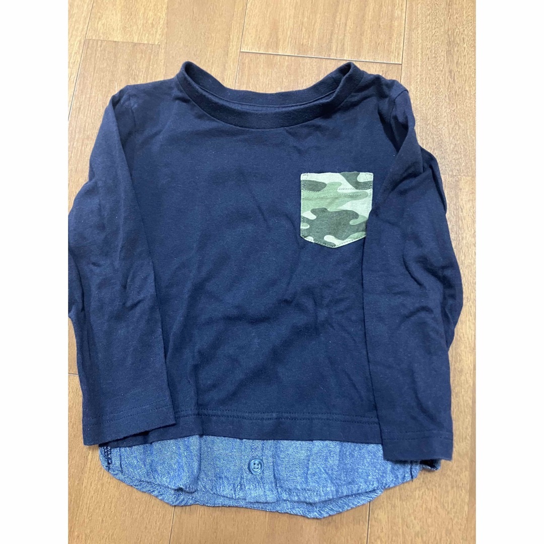 キッズ長袖トップス90-95サイズ キッズ/ベビー/マタニティのキッズ服男の子用(90cm~)(Tシャツ/カットソー)の商品写真