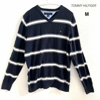 トミーヒルフィガー(TOMMY HILFIGER)のTOMMY HILFIGER トミーフィルフィガー 長袖 ニットセーター М(ニット/セーター)