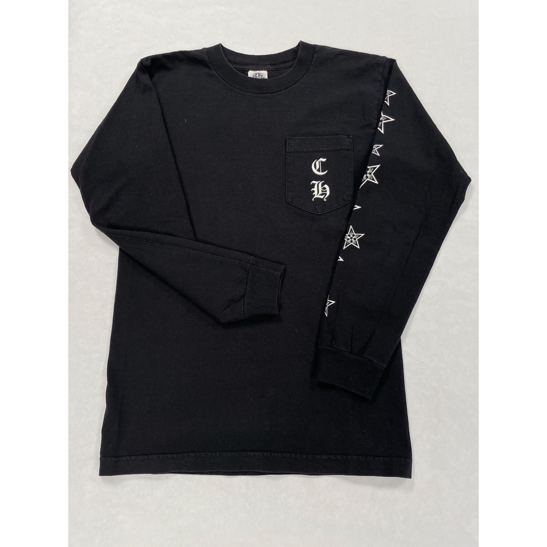 Chrome Hearts - 【クロムハーツ】メンズ Sサイズ 黒 長袖Tシャツ 中古