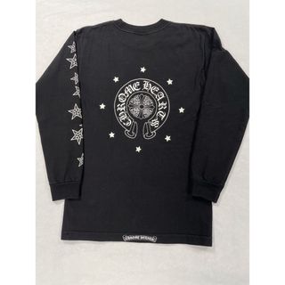 クロムハーツ(Chrome Hearts)の【クロムハーツ】メンズ　Sサイズ　黒　長袖Tシャツ   中古　比較的きれい(Tシャツ/カットソー(七分/長袖))