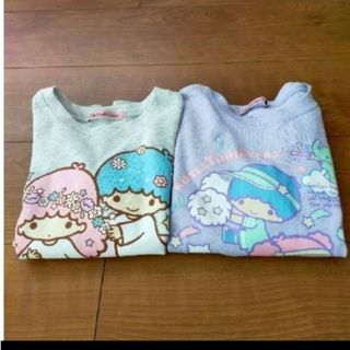 サンリオ(サンリオ)の・サンリオ キキララ 長袖 ２枚セット 120(Tシャツ/カットソー)