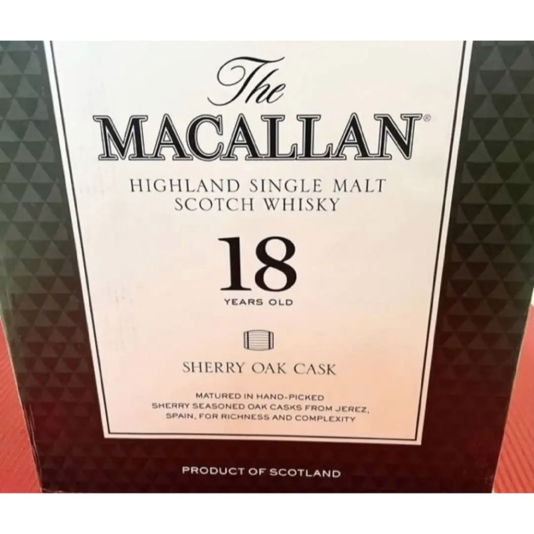 マッカラン - 【未使用】希少! マッカラン18年 空箱 6本セット 専用