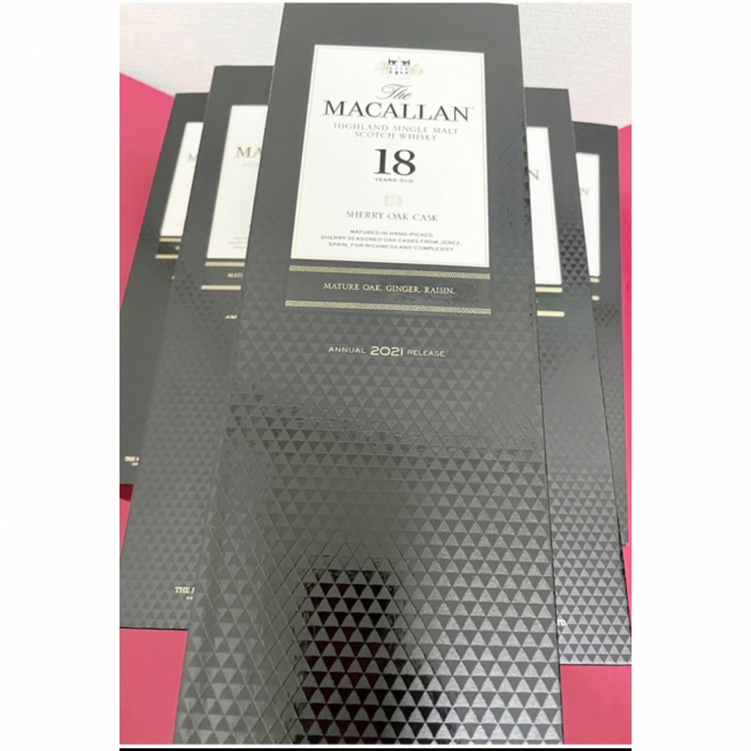マッカラン - 【未使用】希少! マッカラン18年 空箱 6本セット 専用