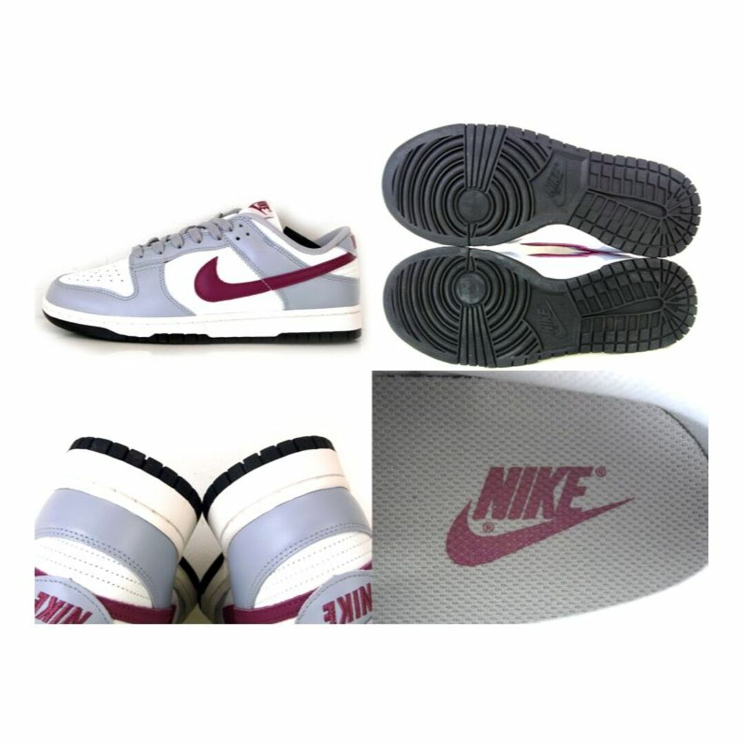 ナイキ NIKE ■ 【 WMNS DUNK LOW Grey Red DD1503 122 】 ウィメンズ ダンク ロー グレー レッド スニーカー f19209