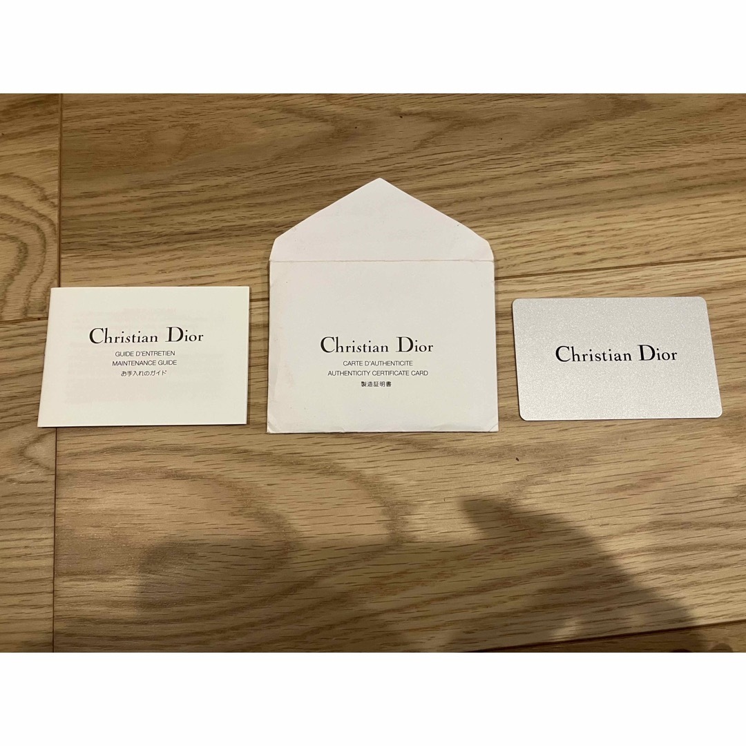 Christian Dior - ディオール 製造証明書の通販 by ちか's shop Christian Dior - ディオール 製造証明書の通販 by ちか's shop