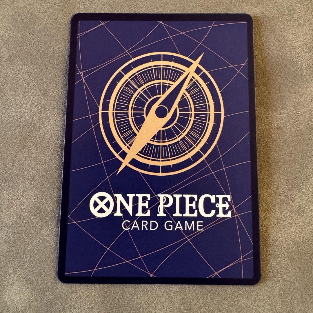 ONE PIECE(ワンピース)のワンピースカード　ルフィ　パラレル エンタメ/ホビーのトレーディングカード(シングルカード)の商品写真