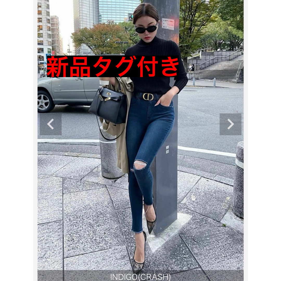 eimy istoire(エイミーイストワール)の10/29迄☆Shellerシェリエ premium skinny denim レディースのパンツ(デニム/ジーンズ)の商品写真