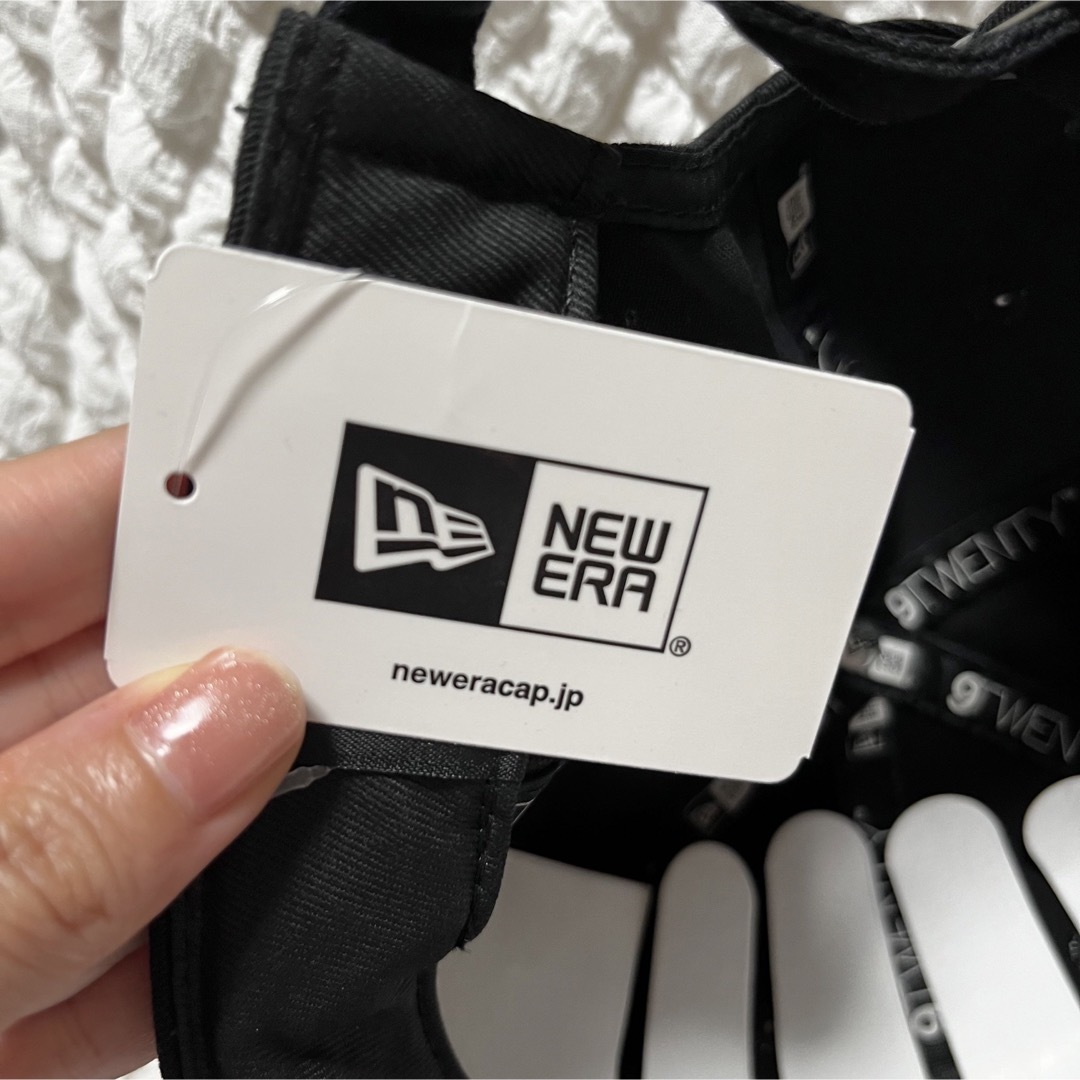新品ニューエラ 正規品 NY ヤンキース 黒 ブラック キャップ 帽子 男女兼用