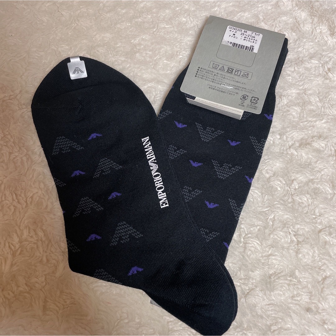 Emporio Armani(エンポリオアルマーニ)のEMPORIO ARMANI ソックス⭐︎ メンズのレッグウェア(ソックス)の商品写真