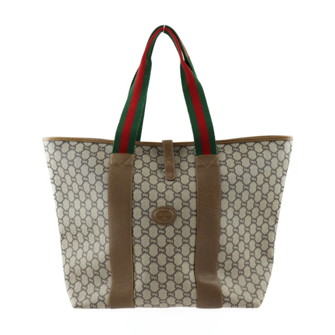 Gucci - GUCCI グッチ オールドグッチ シェリーライン トートバッグ GG