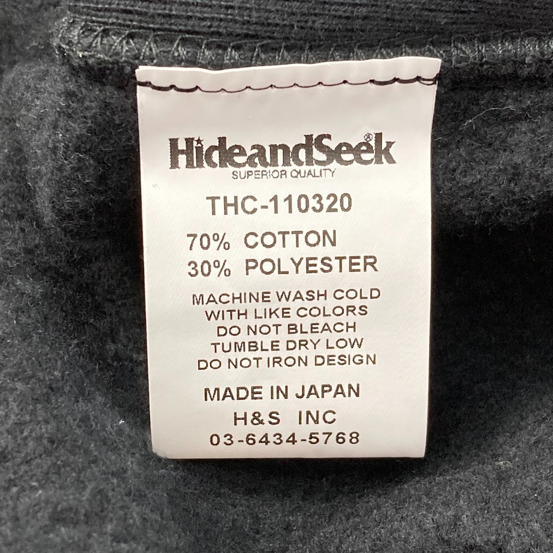 HIDE AND SEEK プルオーバー パーカー サイズ XL メンズ THC-110320