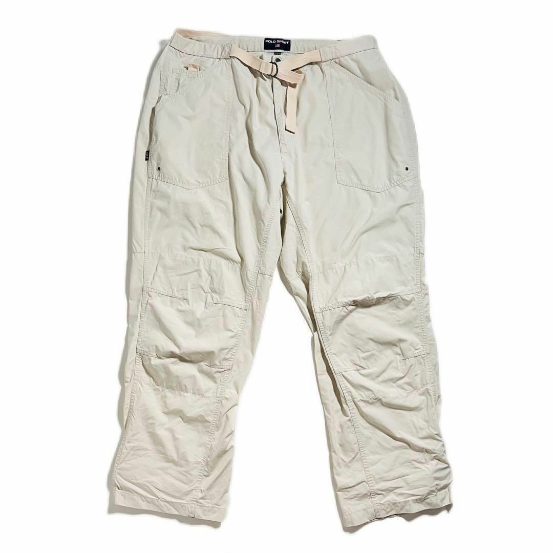 【POLO SPORT】ポロスポーツ ホワイトカーゴパンツ テック90sACE_pants