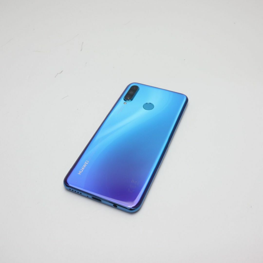 超美品 SIMフリー HUAWEI P30 lite ピーコックブルー