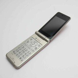パナソニック(Panasonic)の超美品 002P ピンクゴールド M333(携帯電話本体)