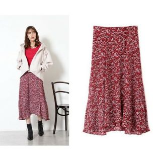 ジルスチュアート(JILLSTUART)のローラスモールフラワースカート　JILLSTUART(ロングスカート)