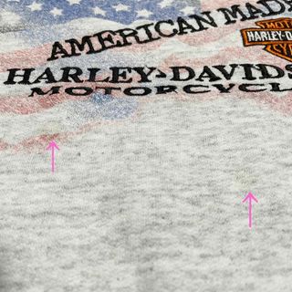 Harley Davidson - ハーレーダビッドソン スウェット 古着 刺繍ロゴ ...