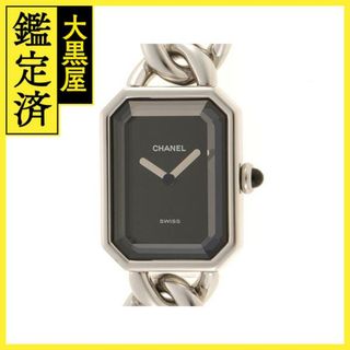 シャネル(CHANEL)のシャネル　プルミエールM　SS　シルバー/ブラック　H0452【431】(腕時計)