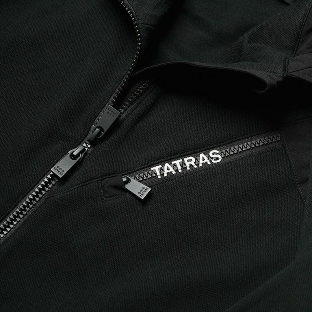 TATRAS(タトラス)のタトラス ブルゾン ムスキ スポーツ ジャージ ブラック 02サイズ 軽量 黒色 メンズのジャケット/アウター(ブルゾン)の商品写真