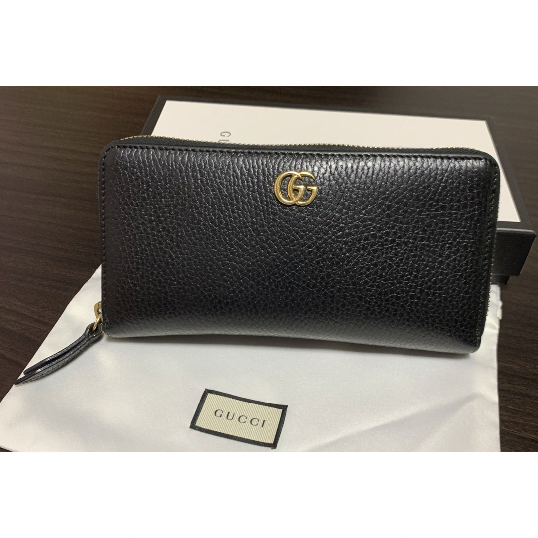 Gucci(グッチ)のGUCCI グッチ　長財布　GGマーモント レディースのファッション小物(財布)の商品写真