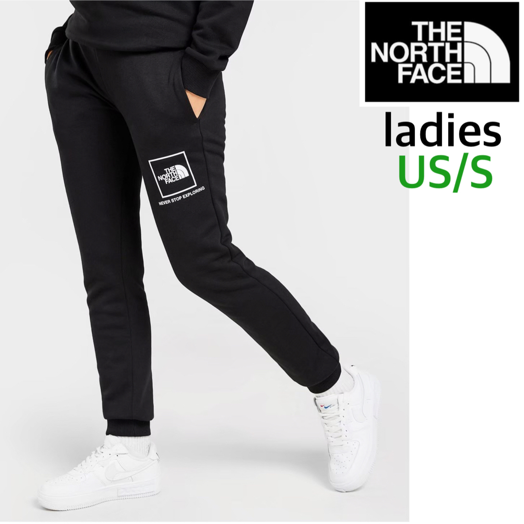 【海外限定】TNF レディース ジョガーパンツ 黒 US/S 日本サイズM | フリマアプリ ラクマ