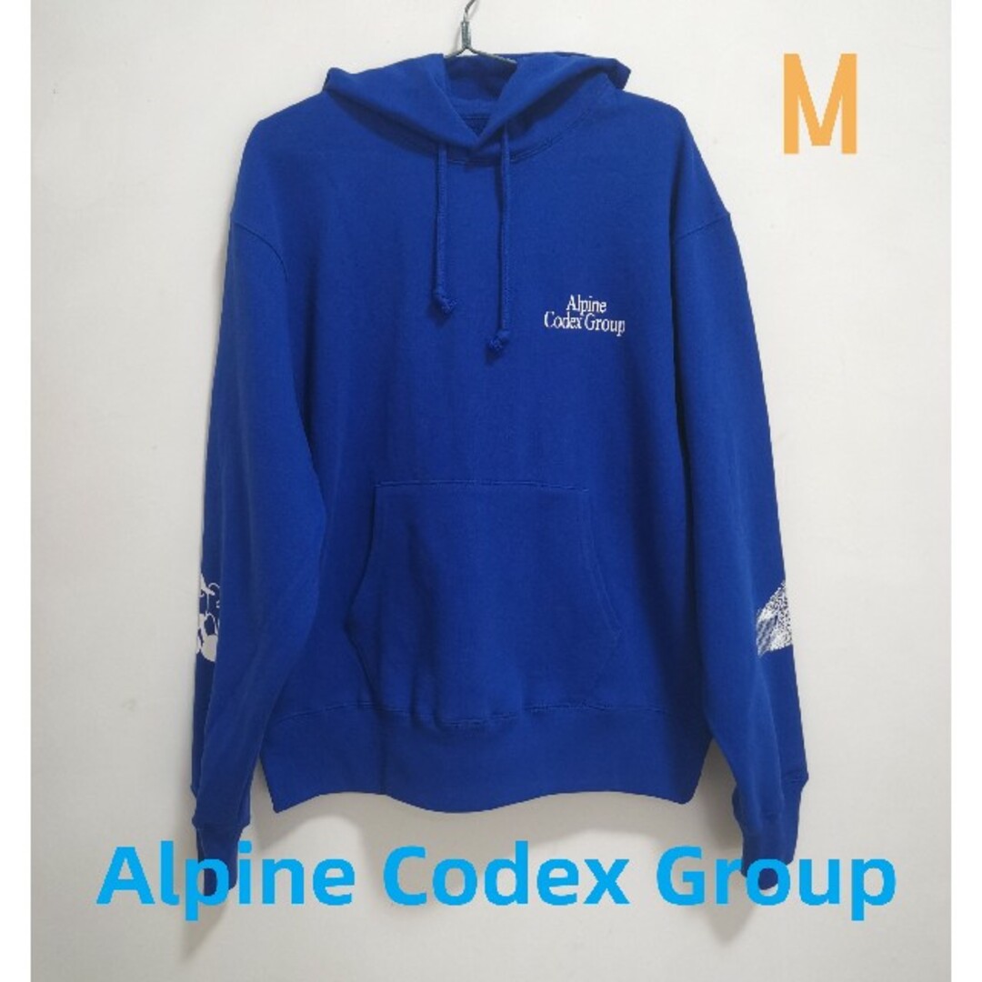 ゴールドウィン Alpine Codex Group プルオーバーパーカー 青のサムネイル