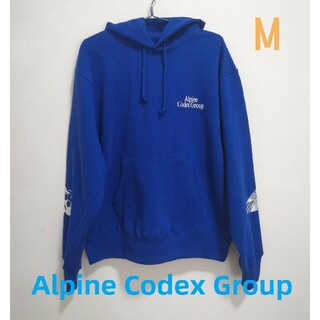 ゴールドウィン Alpine Codex Group プルオーバーパーカー 青