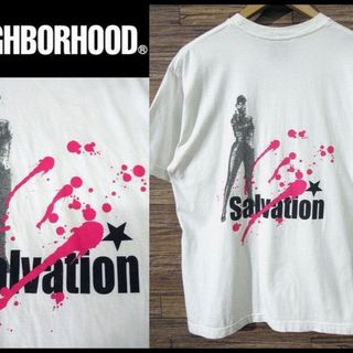 ネイバーフッド(NEIGHBORHOOD)の希少 02SS 初期 ネイバーフッド HOODS 1周年記念 限定 Tシャツ M(Tシャツ/カットソー(半袖/袖なし))