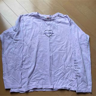 ピンクラテ(PINK-latte)のピンクラテ　カットソー　長袖　ロンT 160㎝(Tシャツ/カットソー)