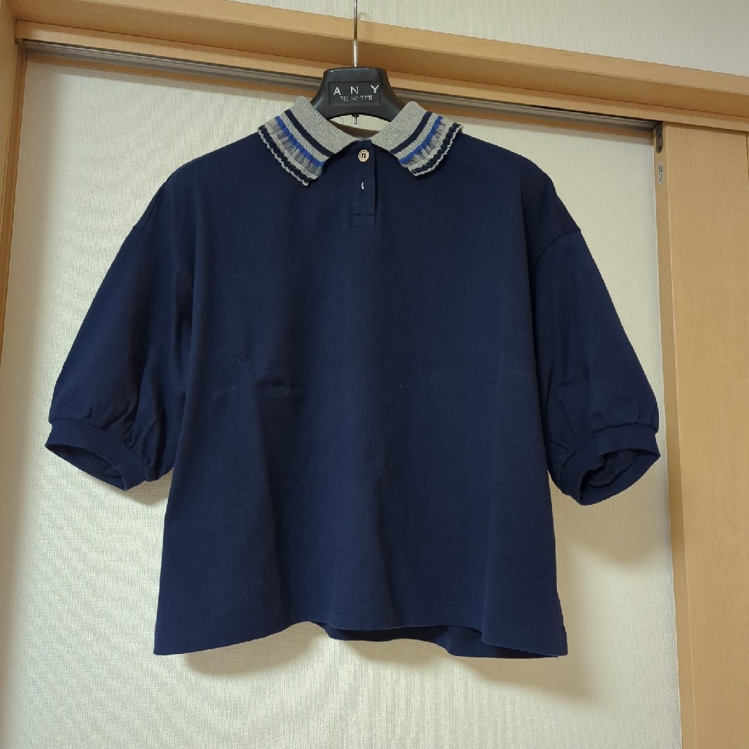 ジェーンマープルドンルサロン Frill collar pullover - カットソー