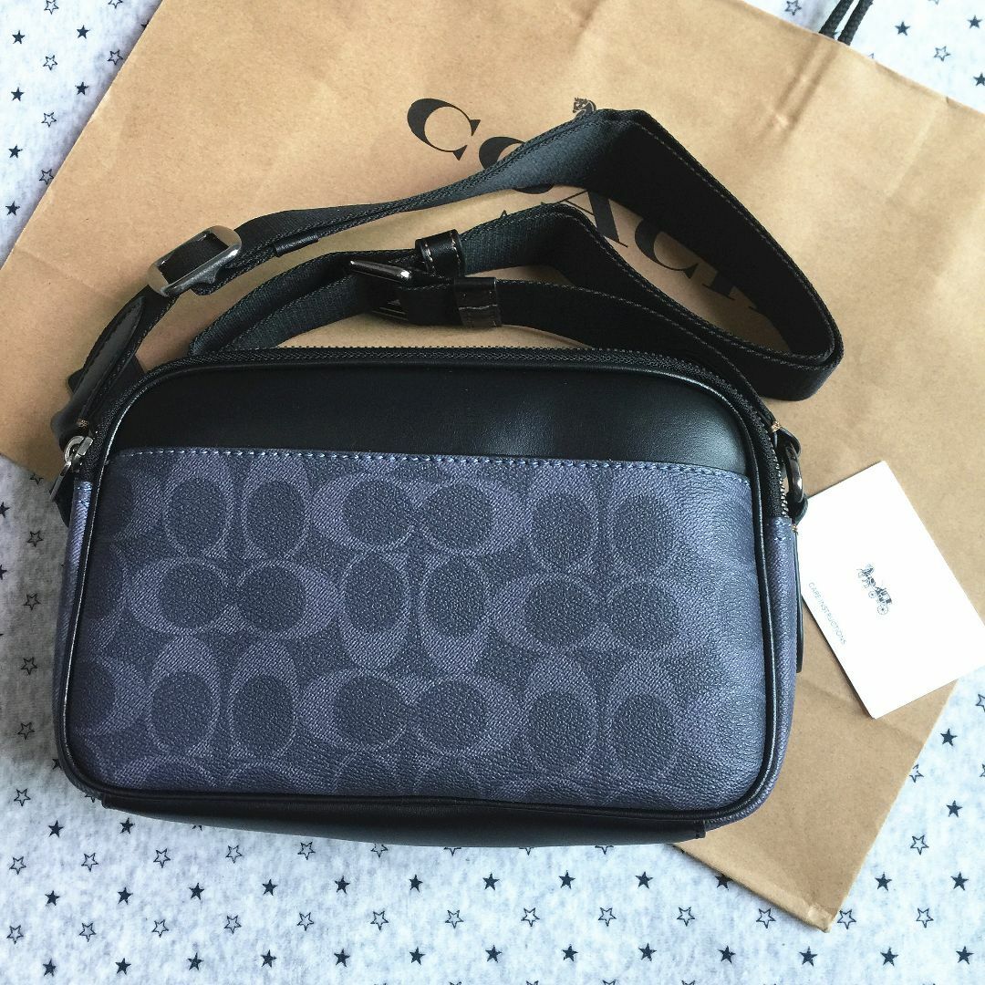 COACH(コーチ)のコーチ/COACH ショルダーバッグ C9965 クロスボディーメンズバッグ メンズのバッグ(ショルダーバッグ)の商品写真