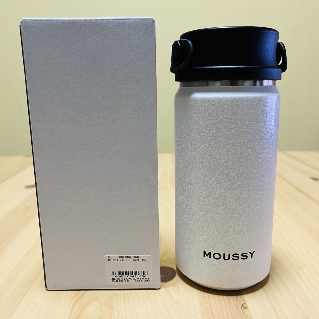 moussy(マウジー)のmoussy 水筒 インテリア/住まい/日用品のキッチン/食器(弁当用品)の商品写真