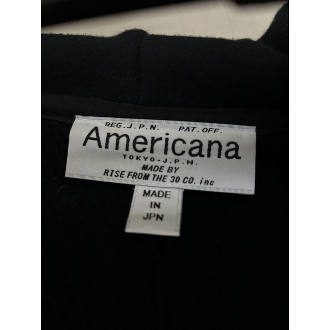 AMERICANA(アメリカーナ)のAP STUDIO 別注 Americana ボリュームジップパーカー レディースのトップス(パーカー)の商品写真